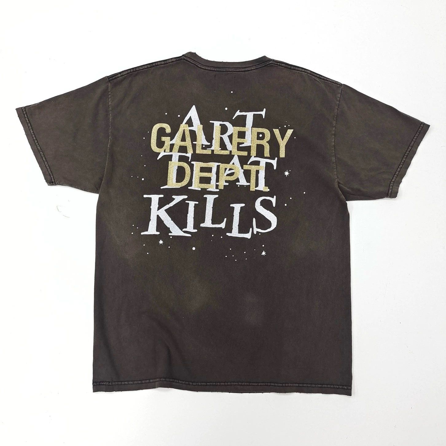 1:1 top quality wash color eye of prophecy tshirt