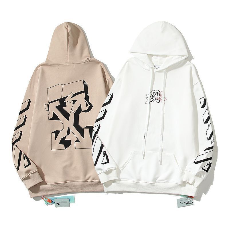 New autumn winter three demensional twisted arrow cotton hoodie