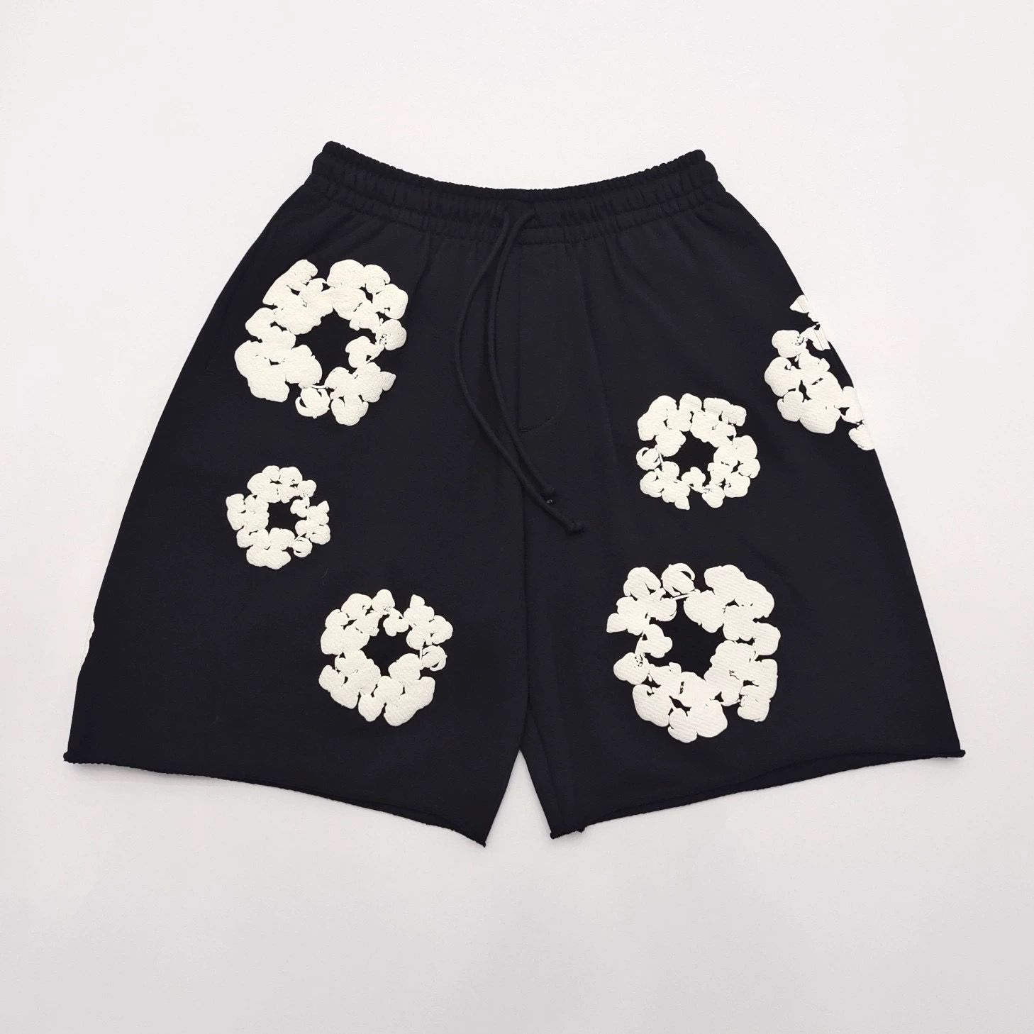 1:1 Top quality basic color with puff logo short