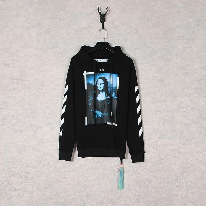 New Mona Lisa printing hoodie