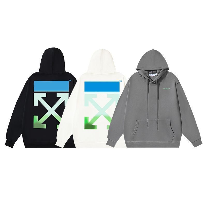 New colorful arrow logo hoodie