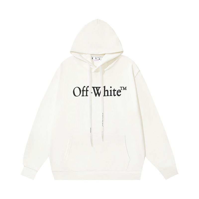 Black letter logo printing simple hoodie