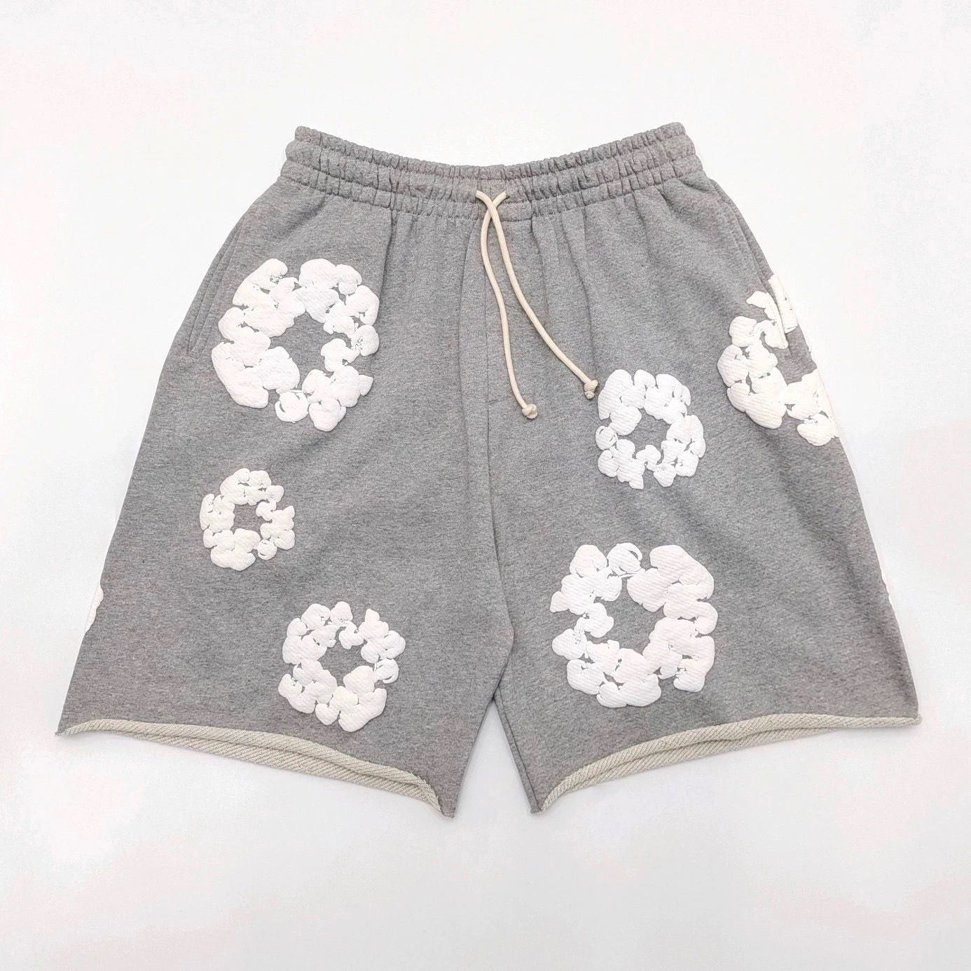 1:1 Top quality basic color with puff logo short