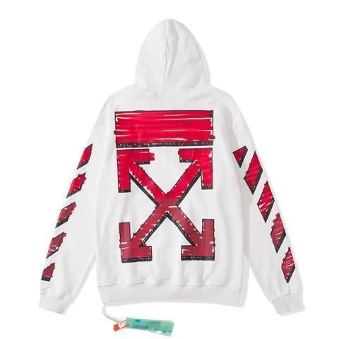 New autumn winter graffic markers arrow hoodie