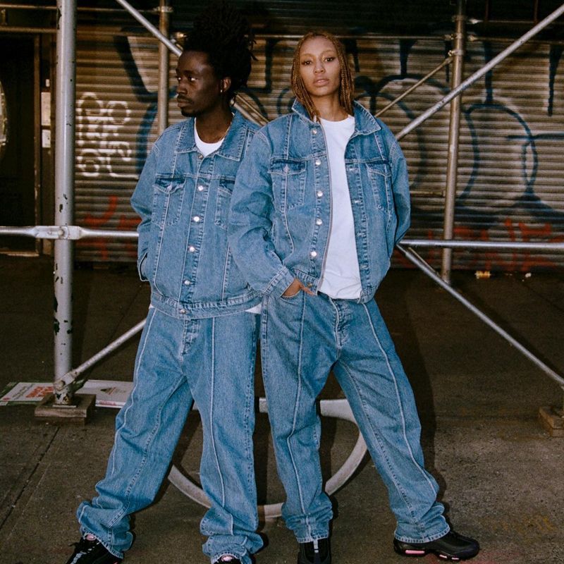 New classic simple denim jacket