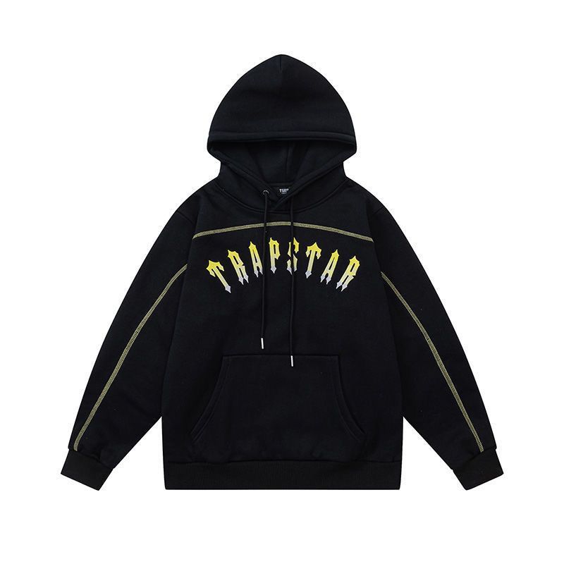 Black hoodie with pant tracksuit