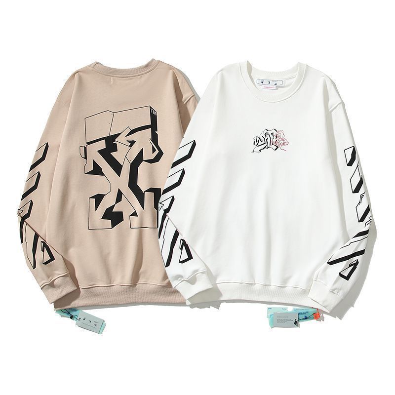New 3D arrow logo printing crewneck