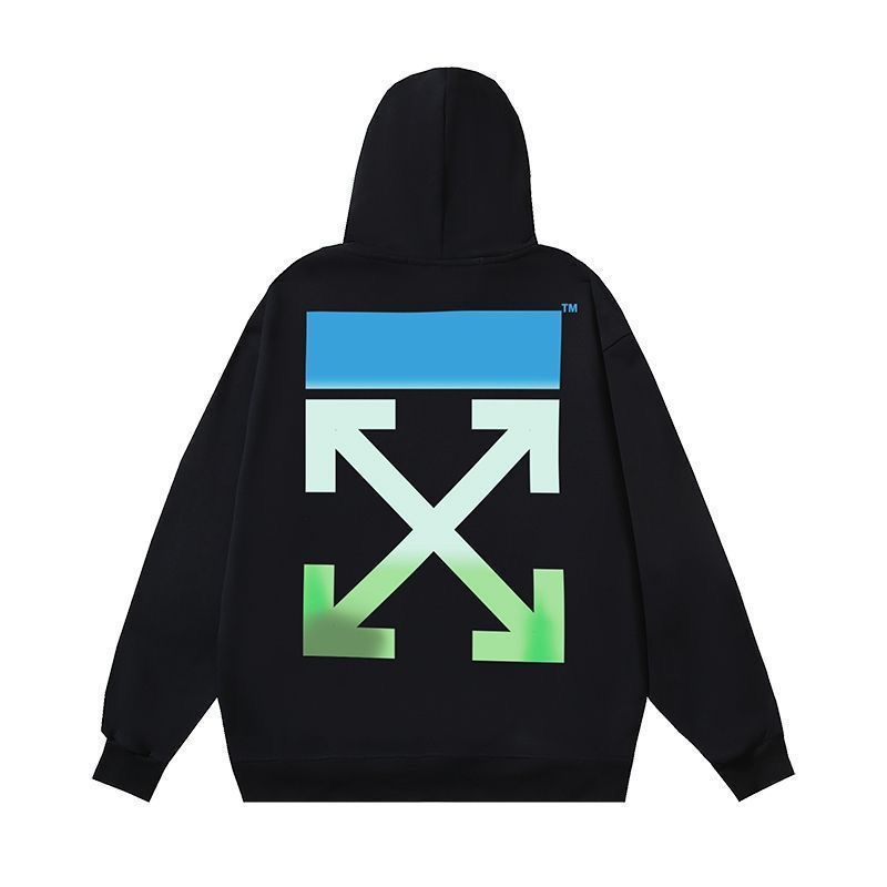 New colorful arrow logo hoodie