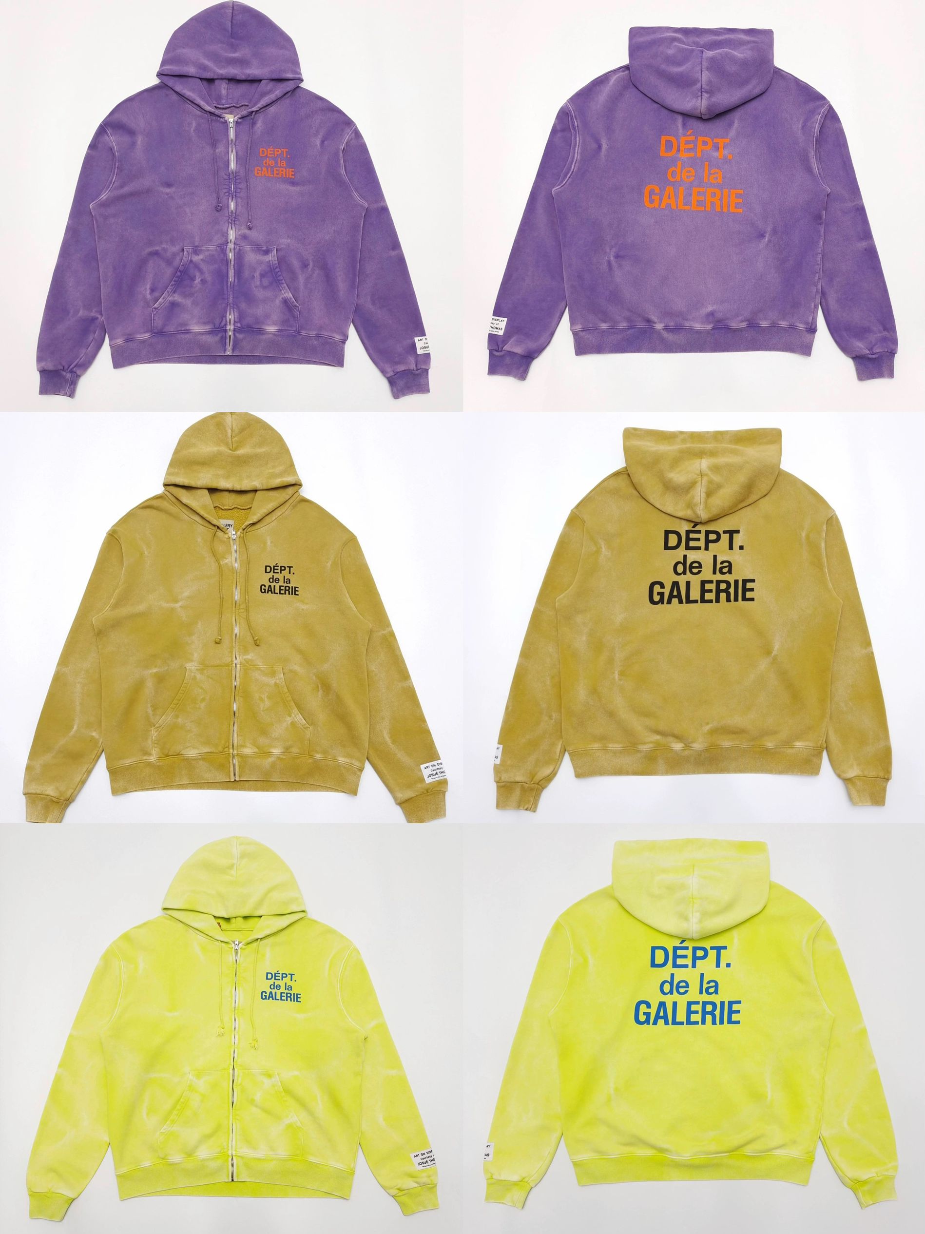 1:1 Top quality water ripple washing zipper cardigan hoodie