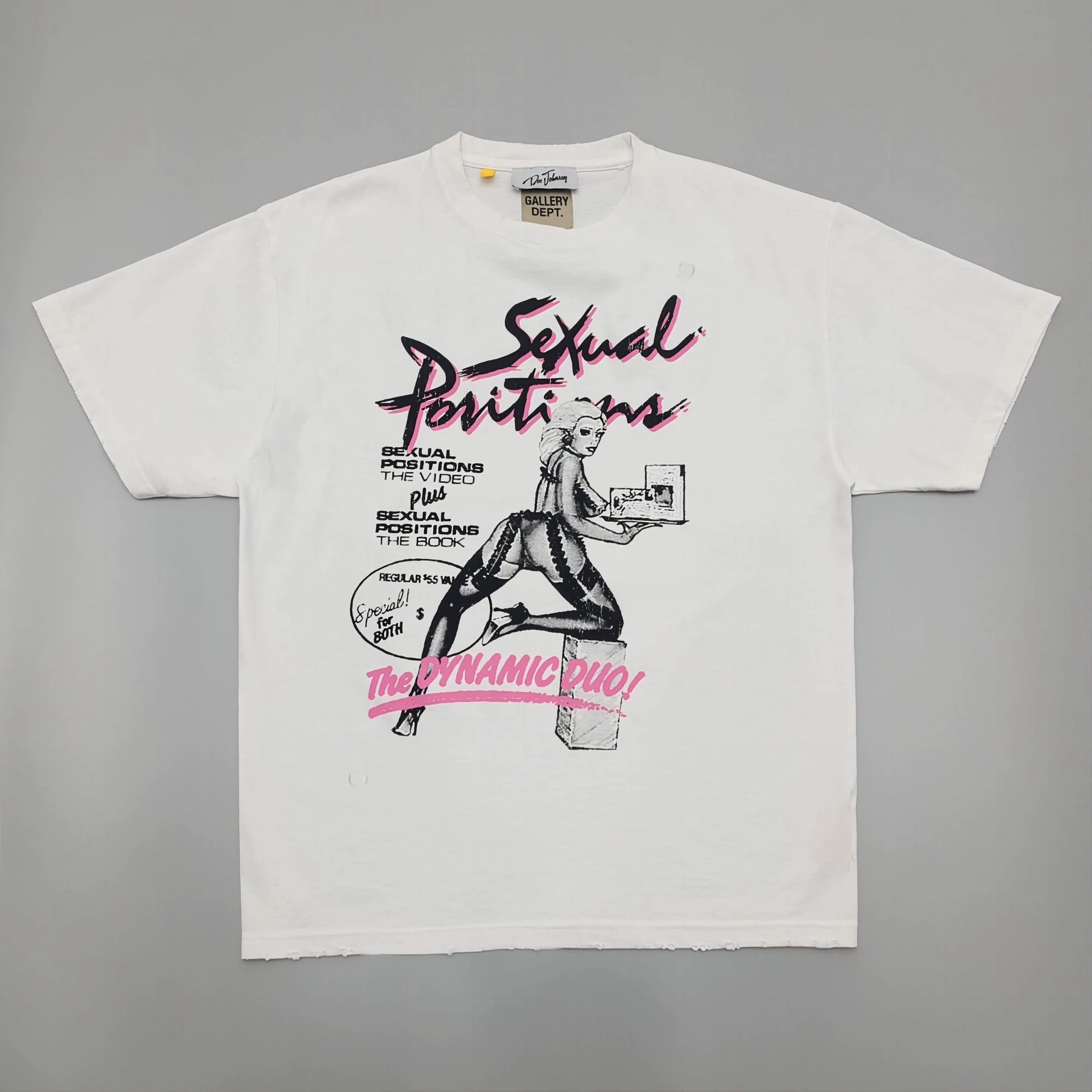 1:1 top quality washing white with beautiful sex lady tshirt