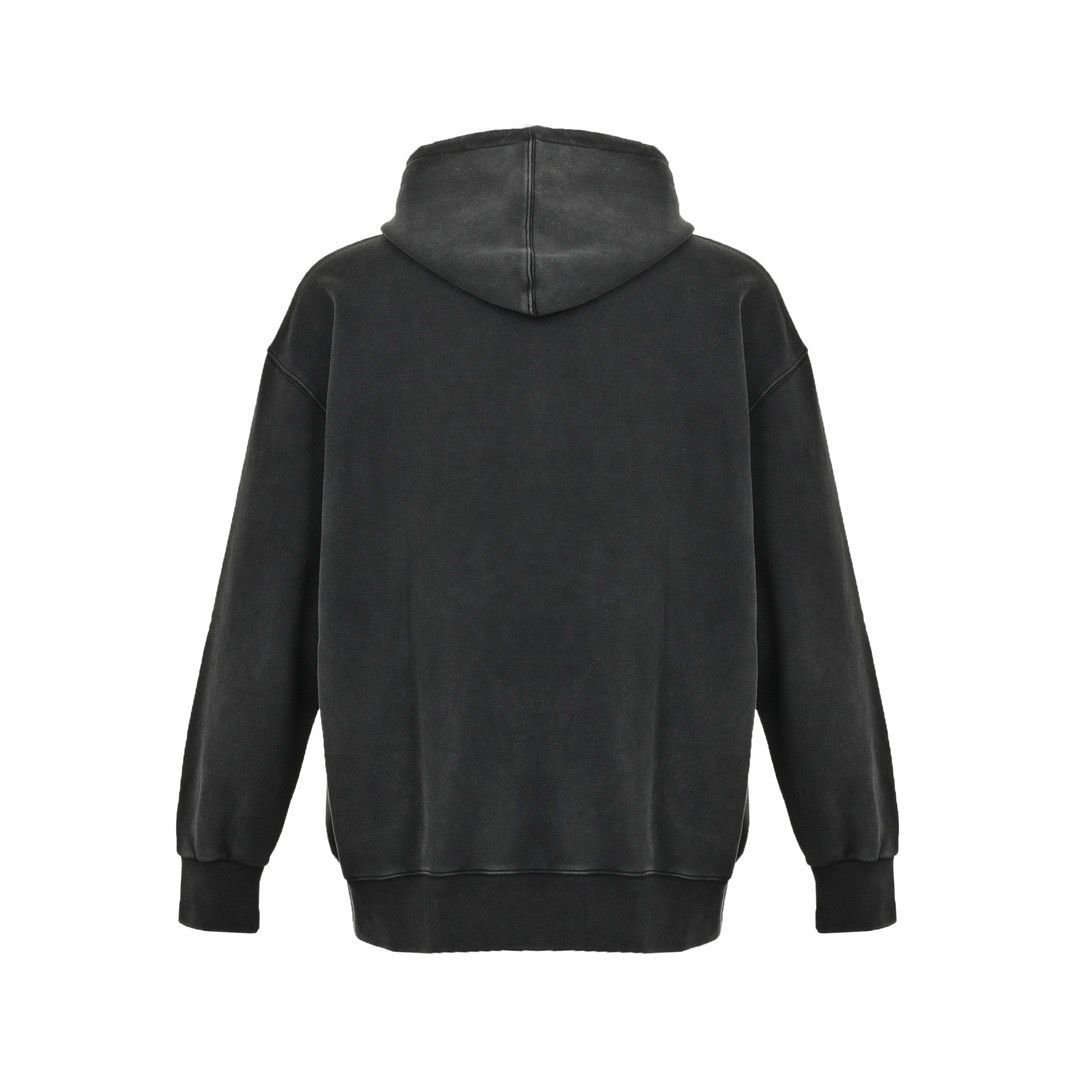 1:1 2024 new montaigne embroidery washed vintage hoodie