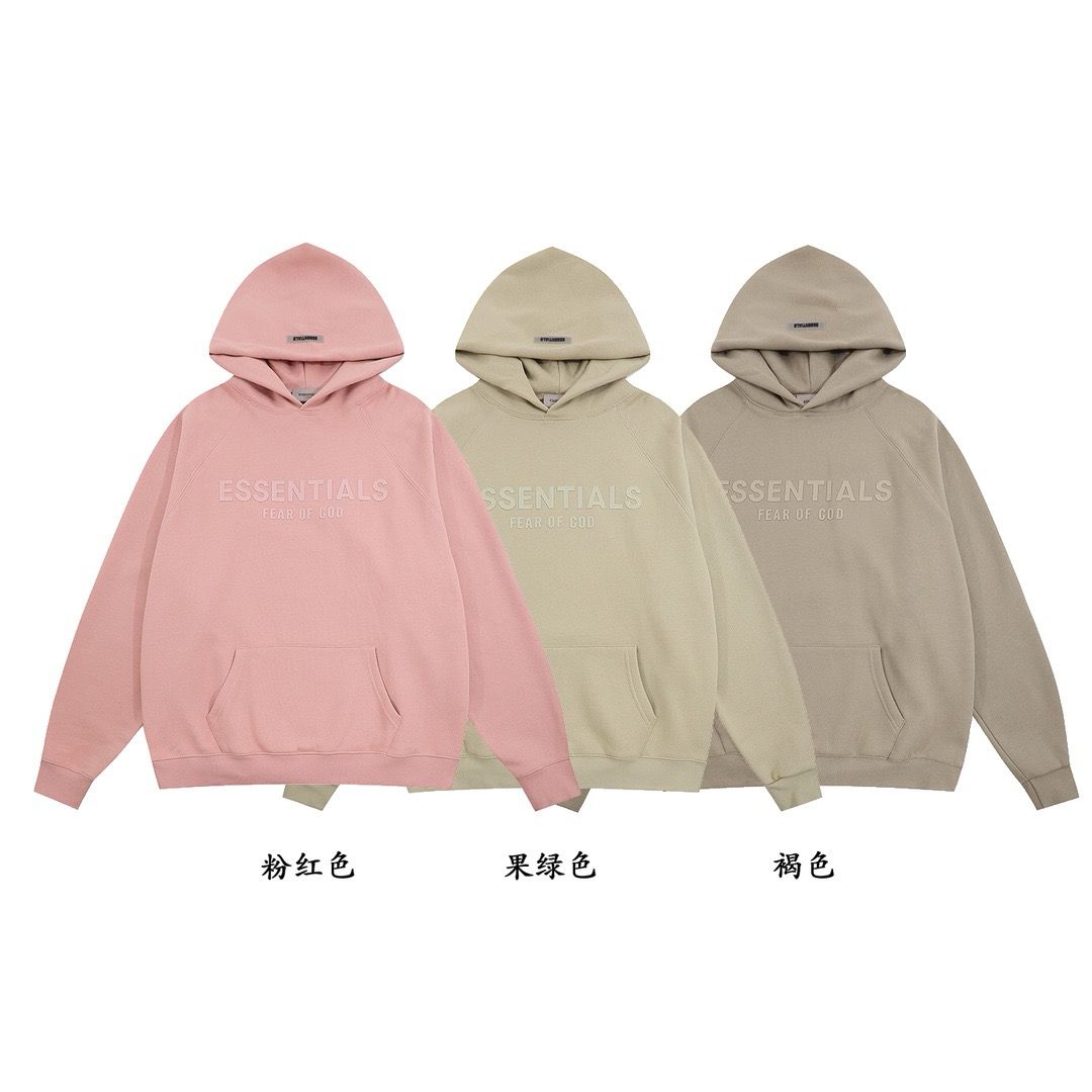 1:1 Top version fleece light hoodie