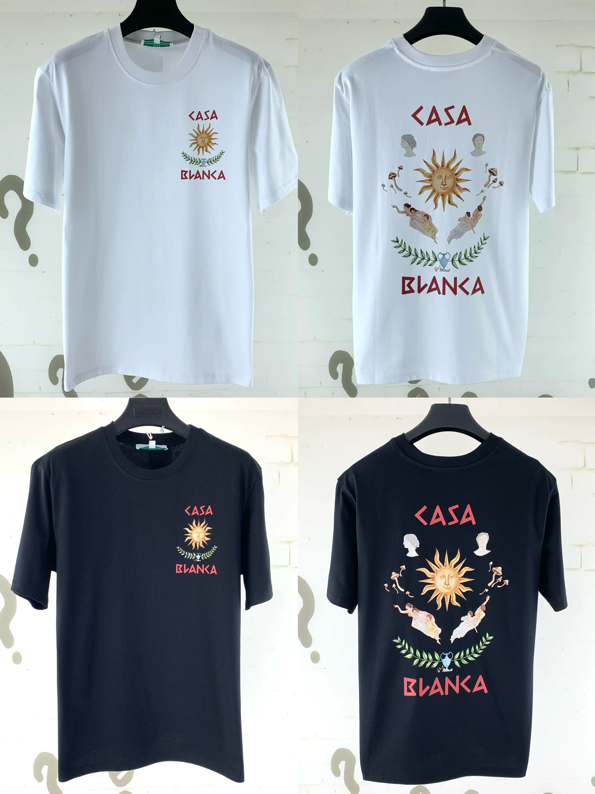 1:1 Top quality with sun print tshirt