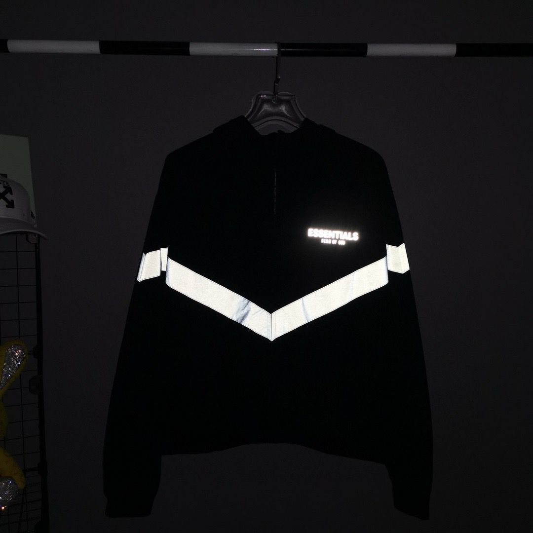 1:1 Top version black with grey color zipper jacket hoodie
