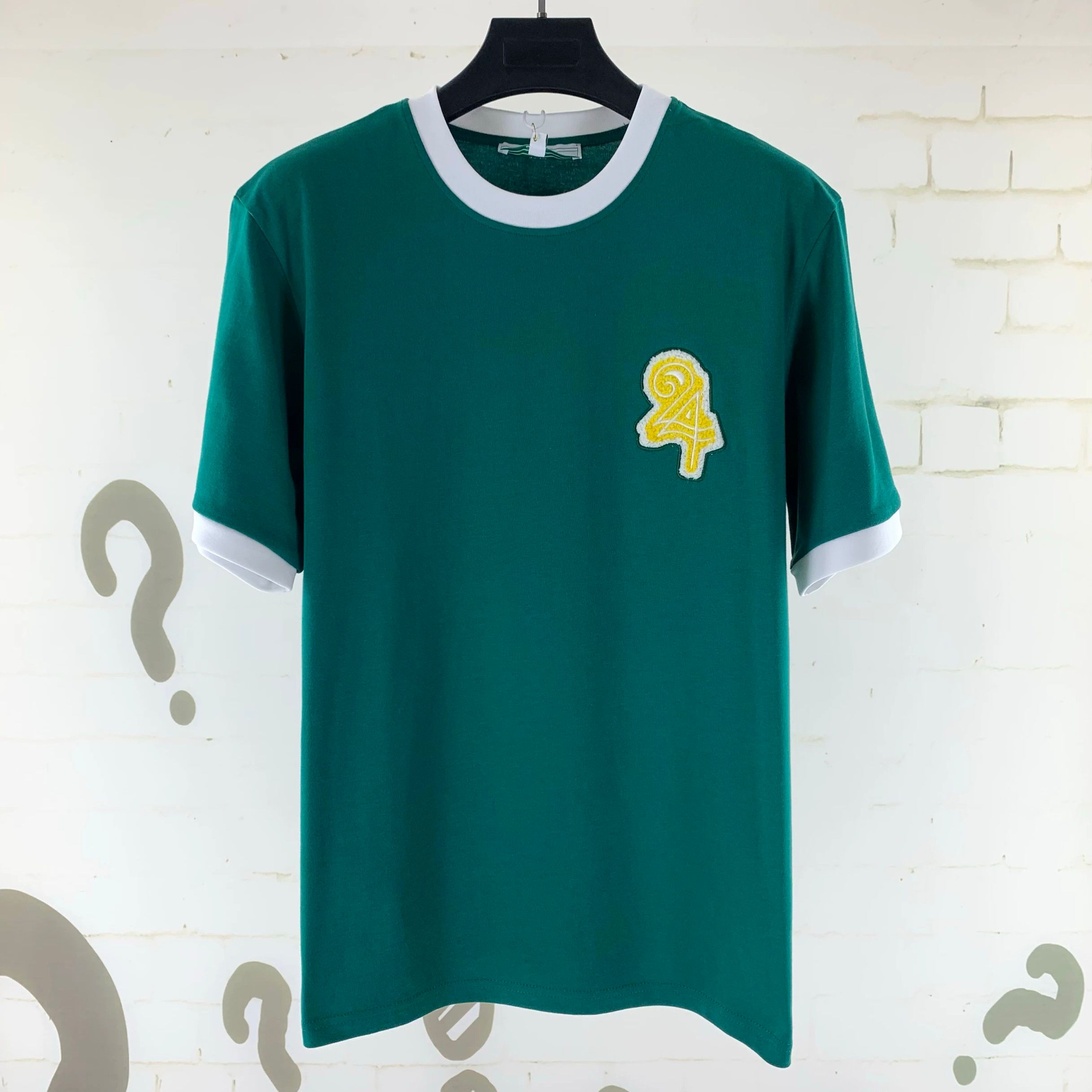 1:1 Top quality basic green black color tshirt