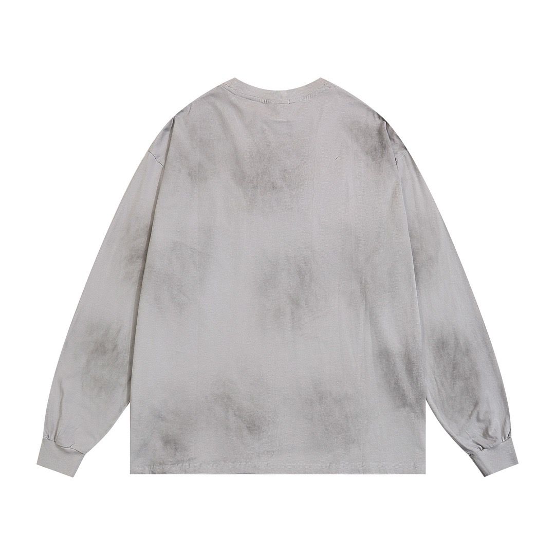 1:1 Top version gradient grey color long sleeve