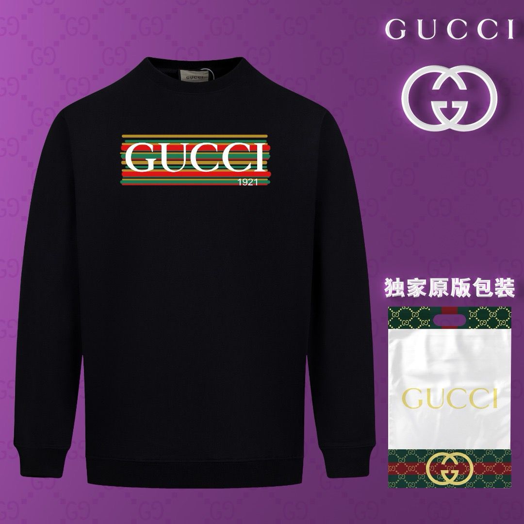 1:1 Top version letter logo print sweater