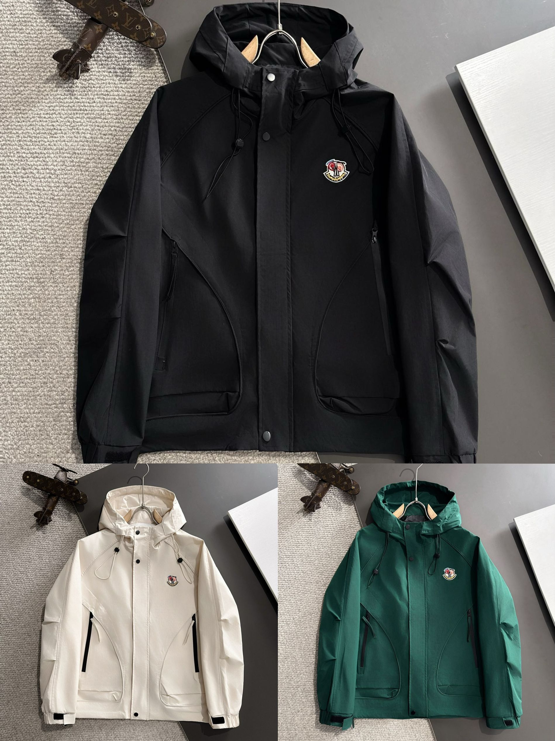 1:1 top version 2024 new zipper jacket