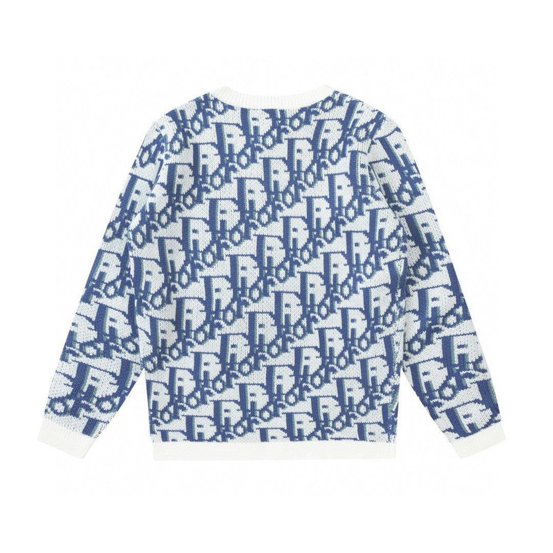 1:1 top verison new presbyterian jacquard wool knit sweater