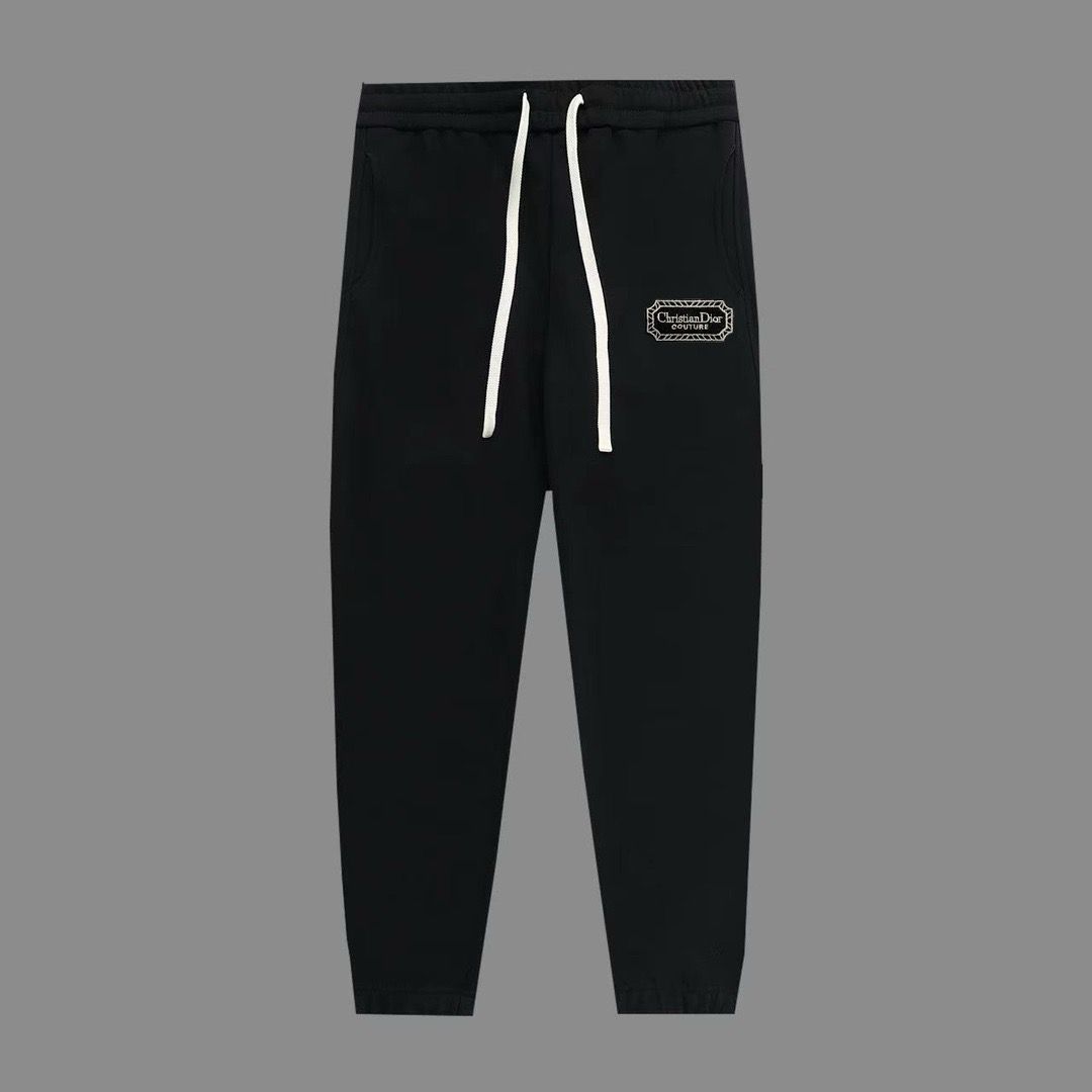 1:1 top version basic colors with logo sweat pant