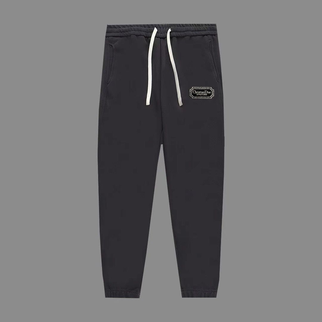 1:1 top version basic colors with logo sweat pant