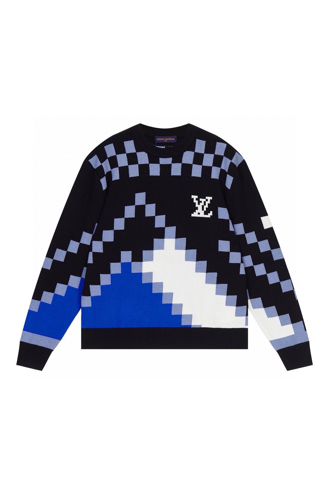 1:1 lsle mosaic jaquard sweater
