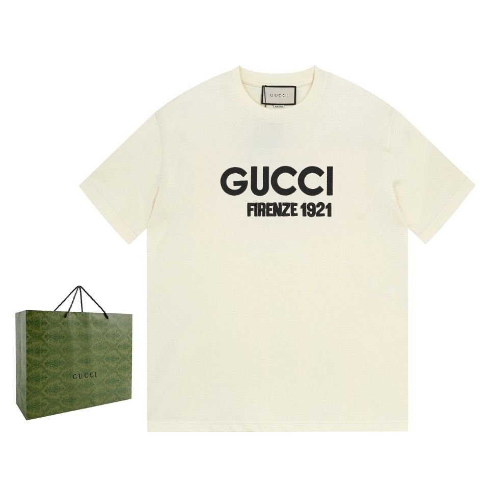 1:1 Version embroidery crowneck basic tshirt
