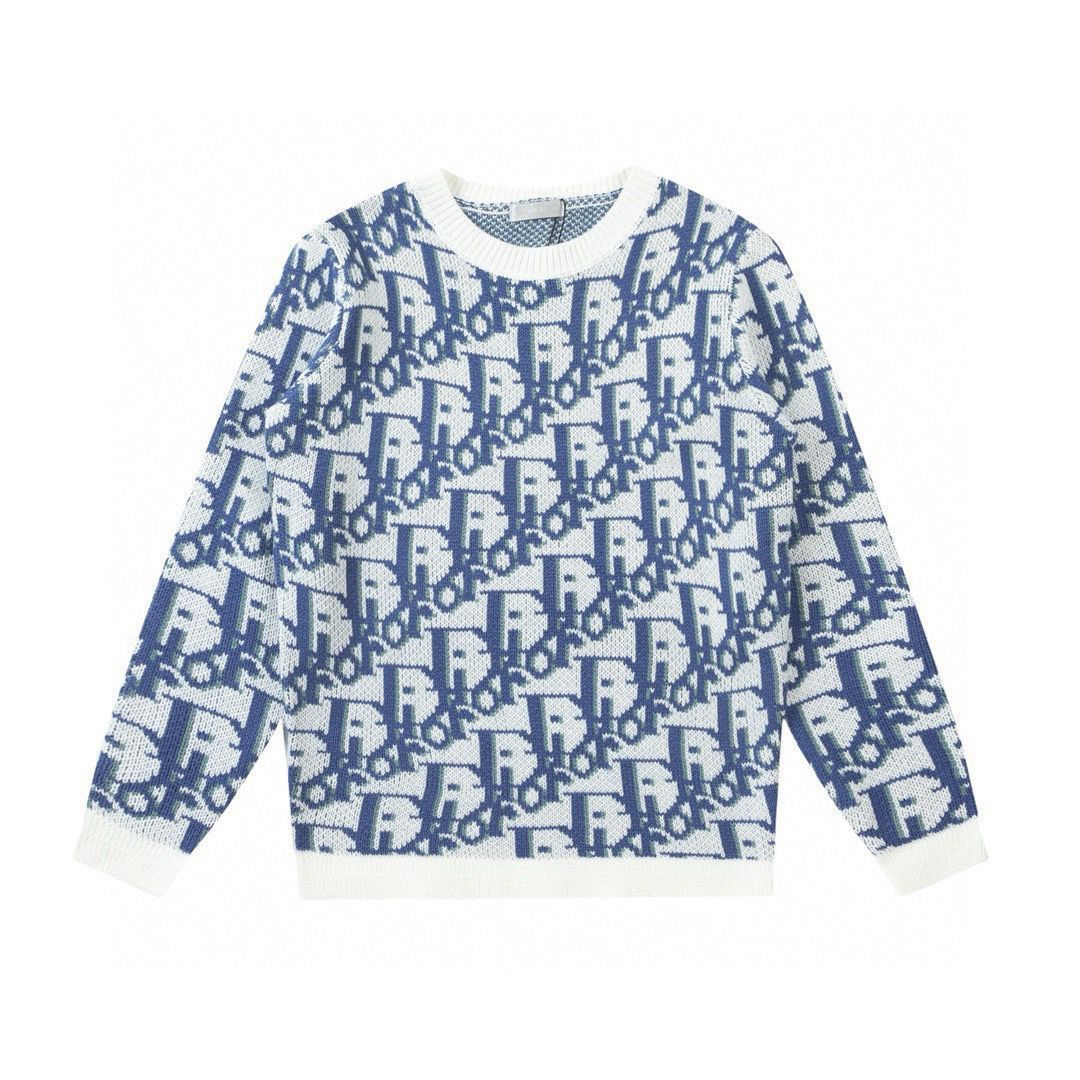 1:1 top verison new presbyterian jacquard wool knit sweater