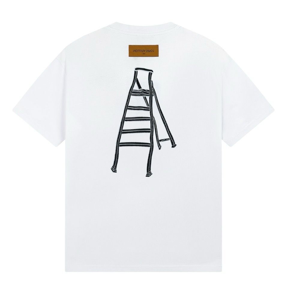 1:1 Top version ladder print tshirt