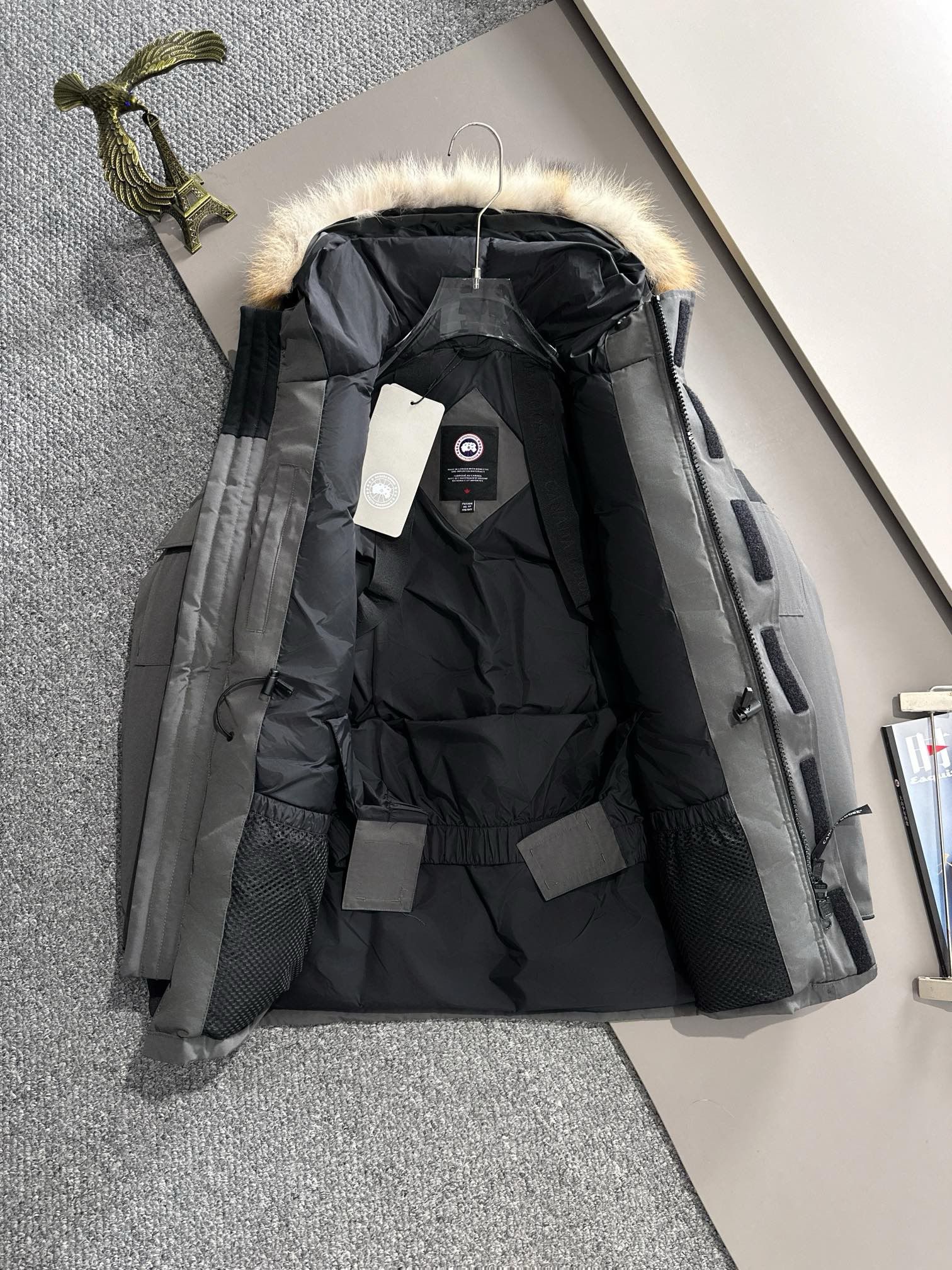 1:1 Top version 08 expedition parka classic down jacket