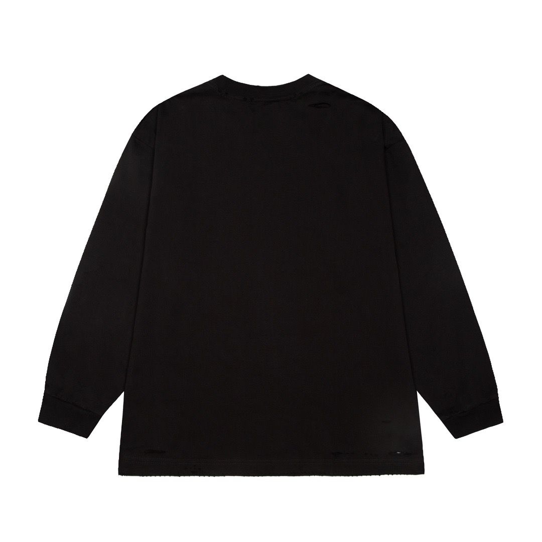 1:1 Top version black color long sleeve