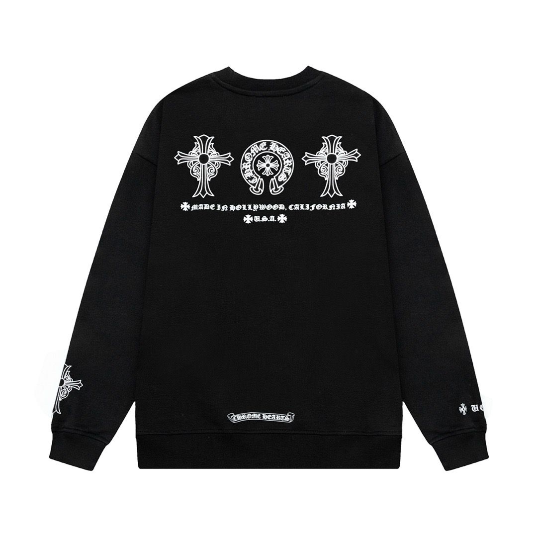 1：1 Version new black white color long sleeve