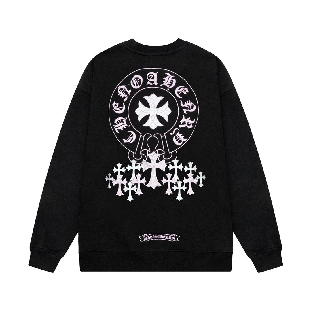 1:1 version new horse shoed print long sleeve