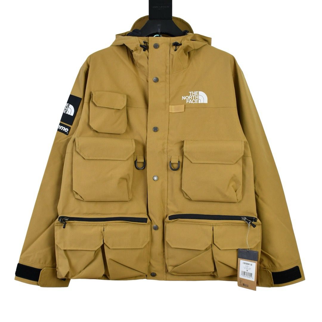1:1 Top version new brown zipper jacket