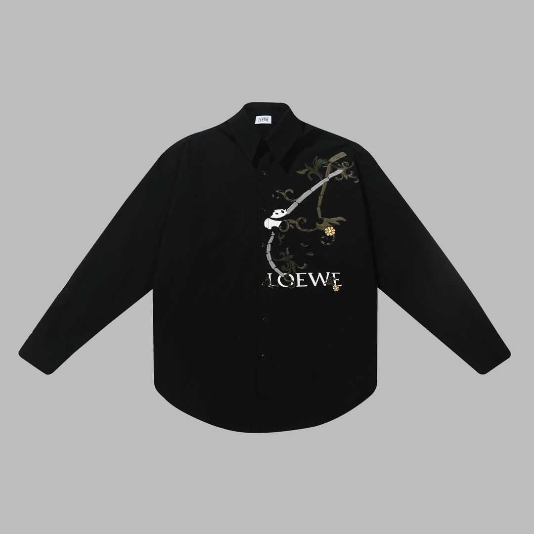 1:1 Top version 3-D relief embroidery hardware details upper body shirt jacket