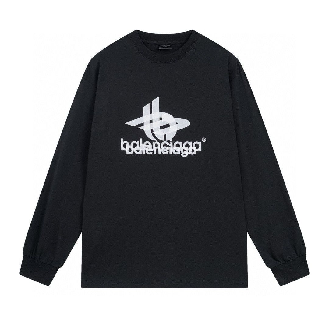 New mirage 80 pairs classic logo design printing long sleeve tshirt