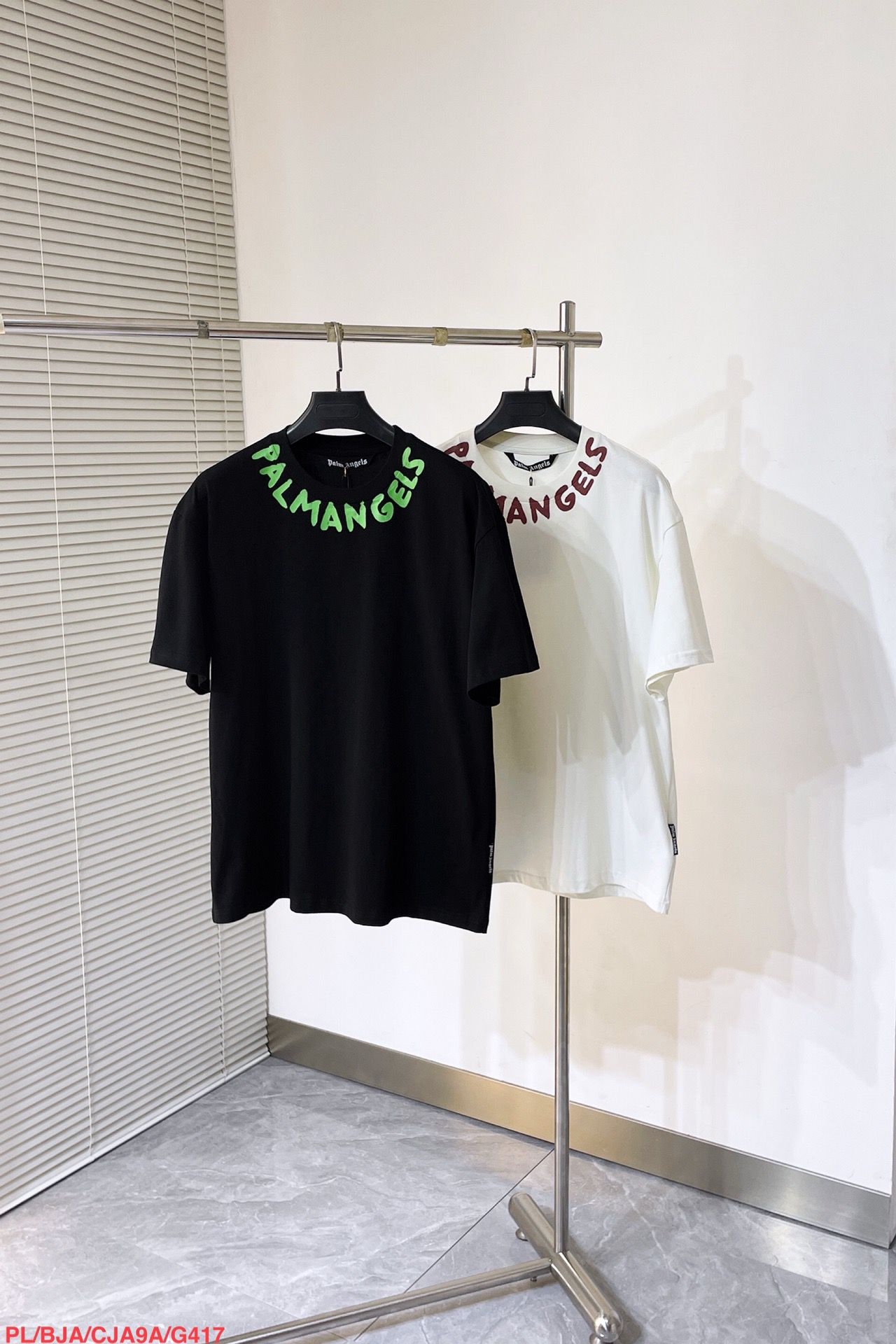 New arrival colorful letter logo tshirt