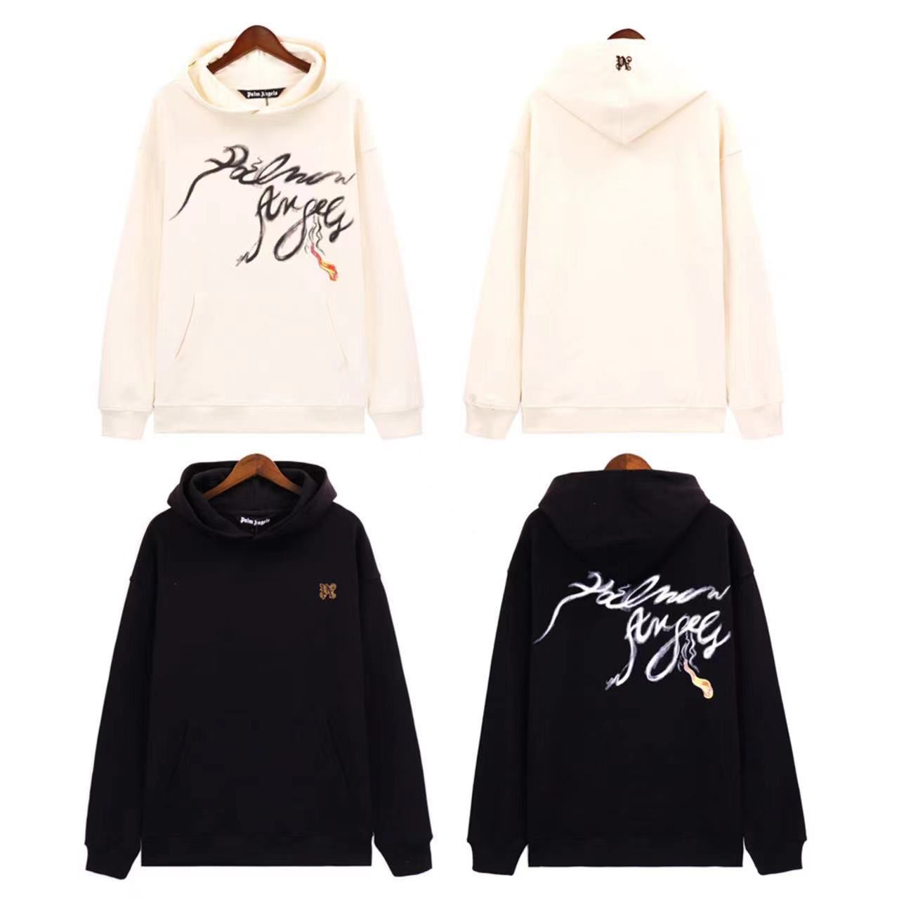 New style haze effect printing hoodie