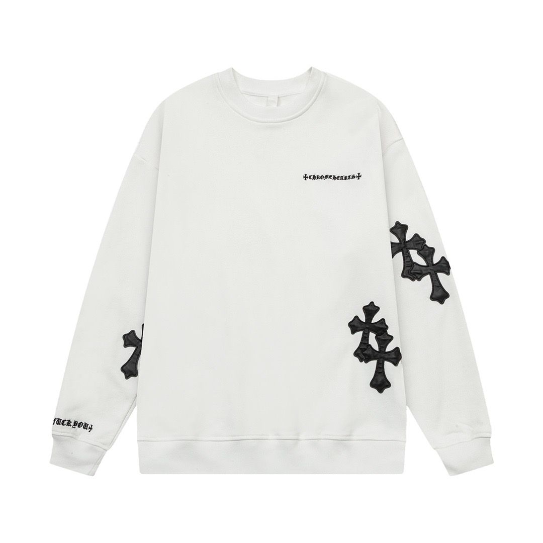 1:1 Version new cross printing long sleeve