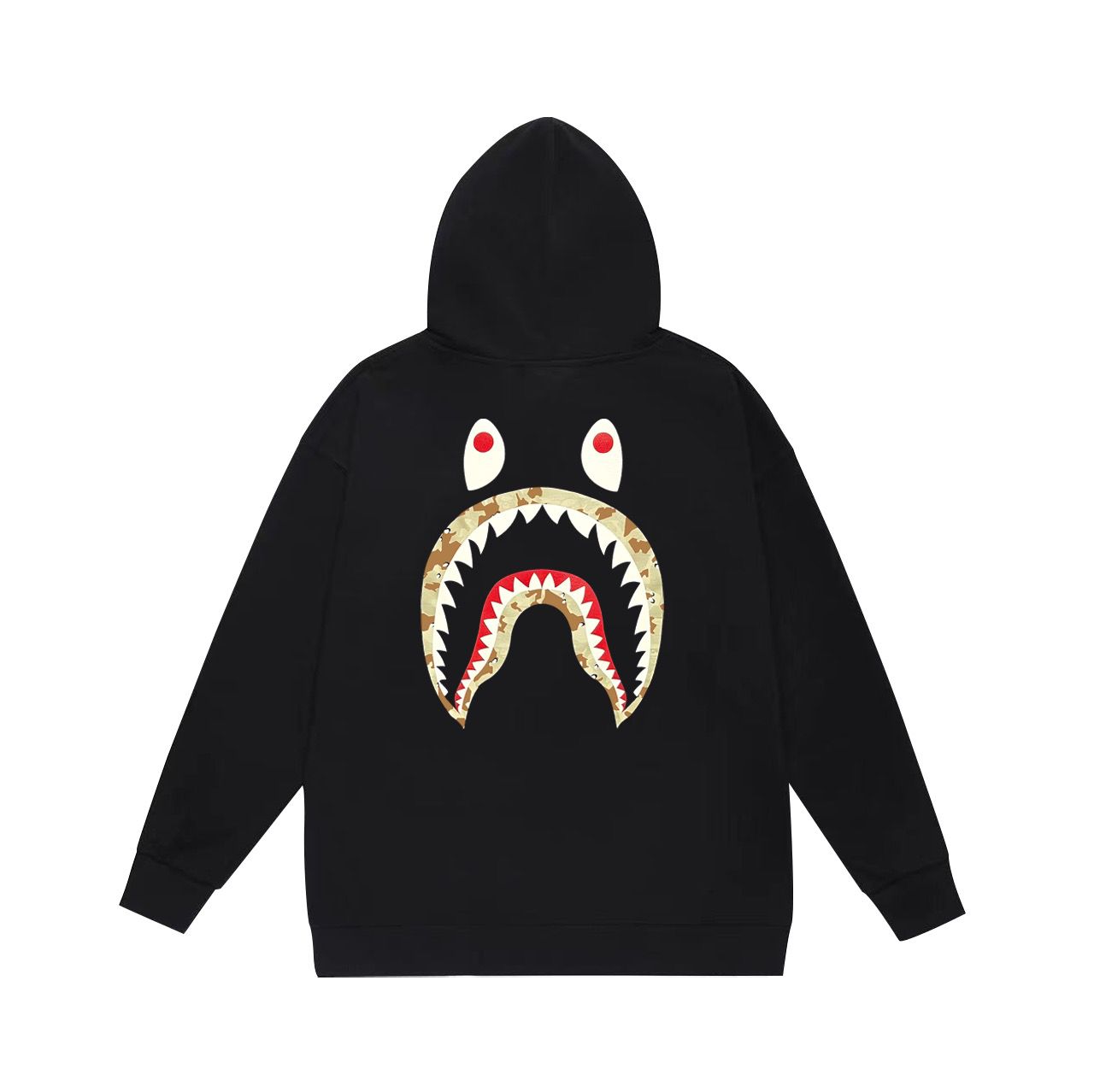 New arrival black STU X BAP hoodie