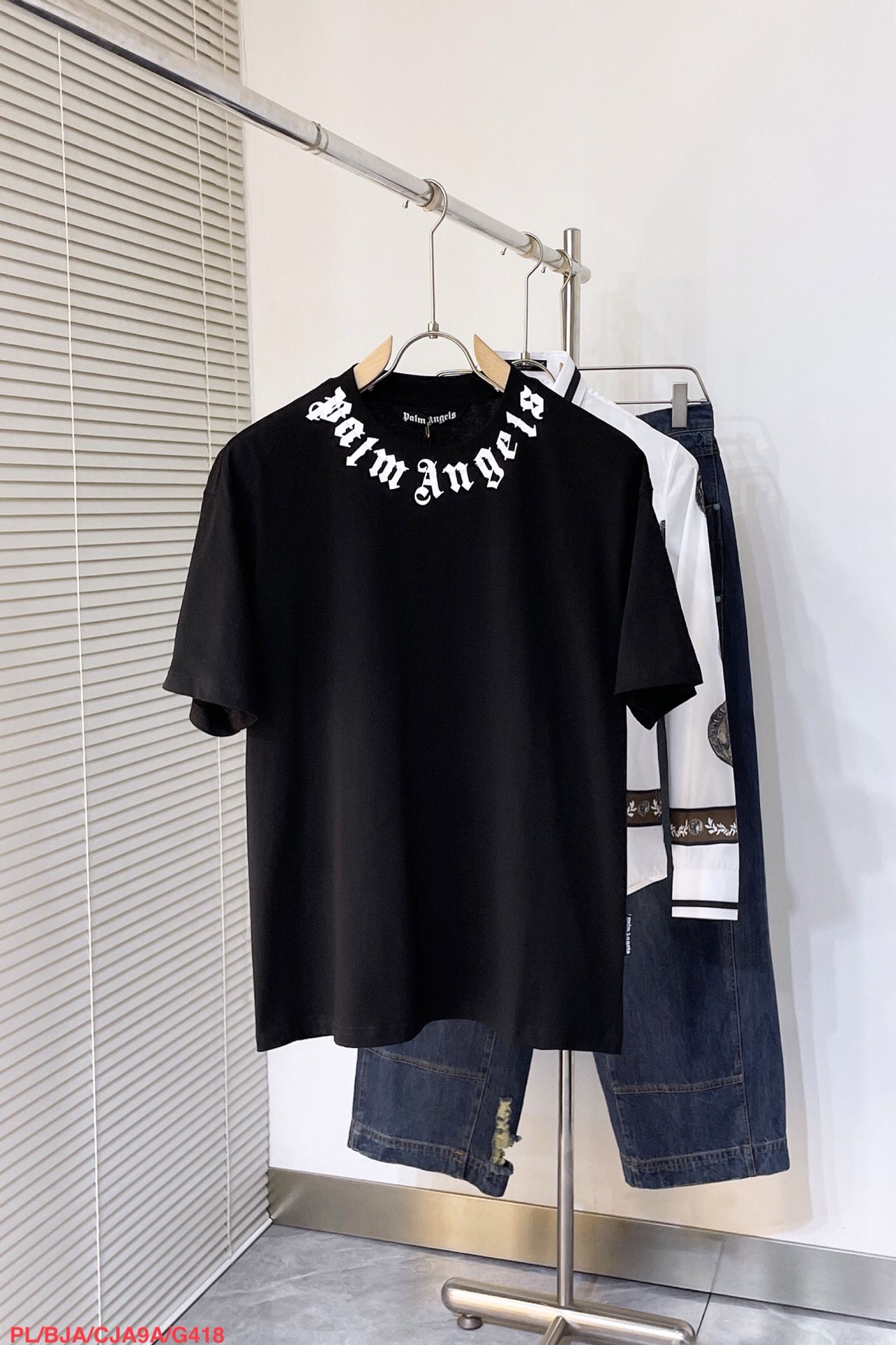 New style letter print in neck tshirt