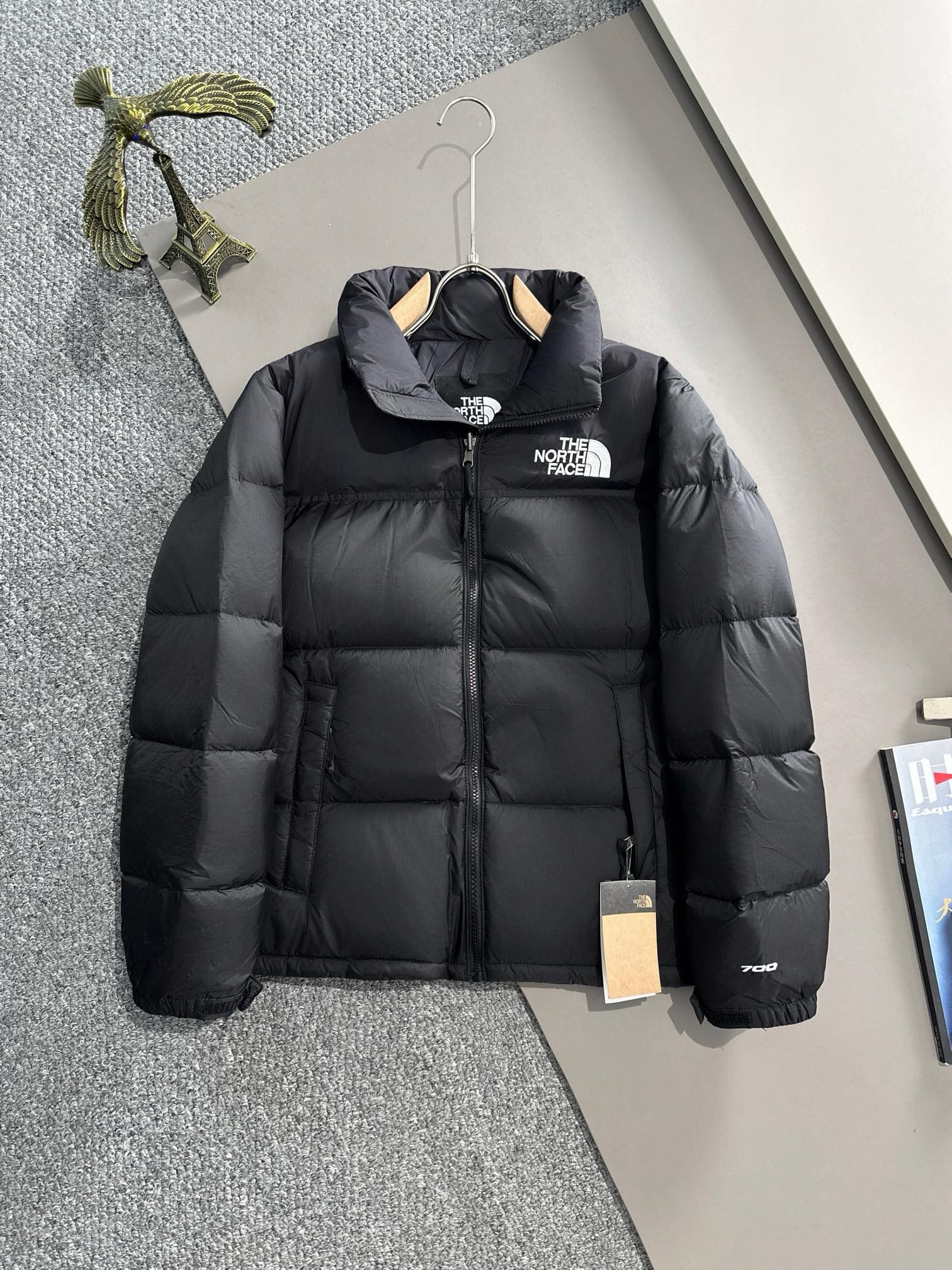 1:1 Top version classic style all black down jacket