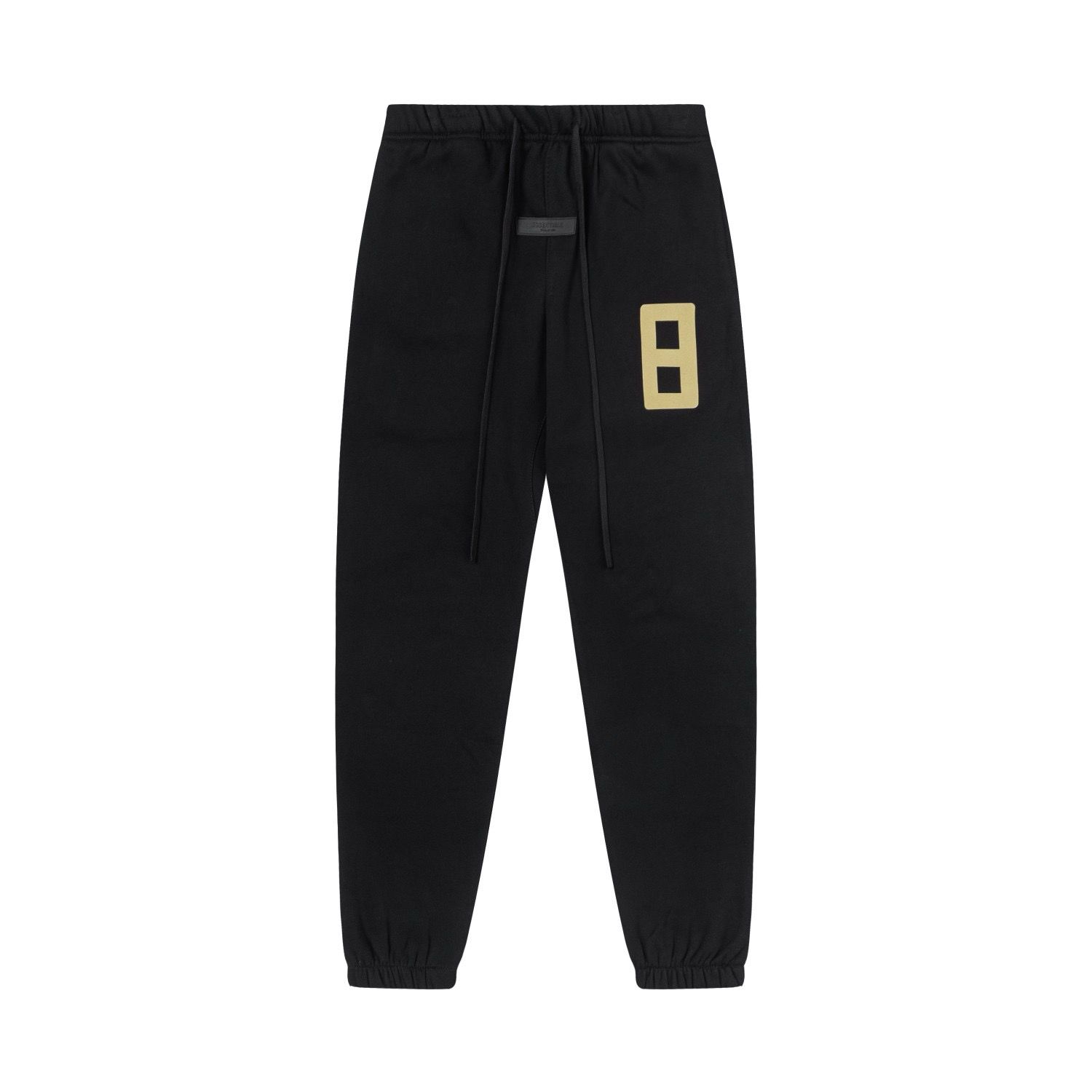 New flocking printed simple sweatpant