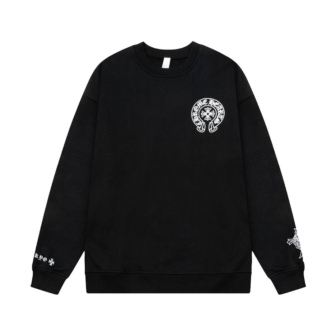 1：1 Version new black white color long sleeve