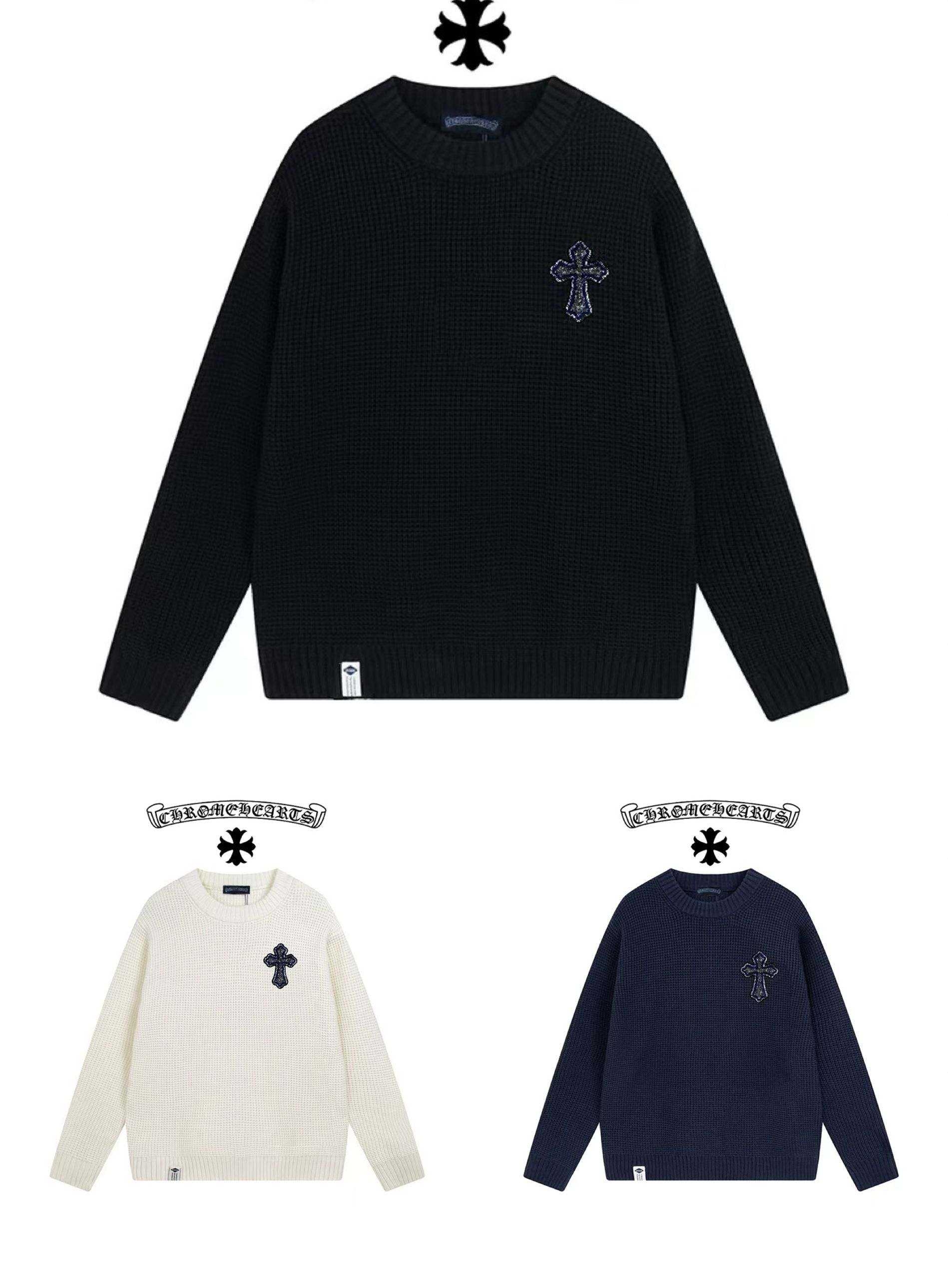 1:1 Top version waffle-knit sweater