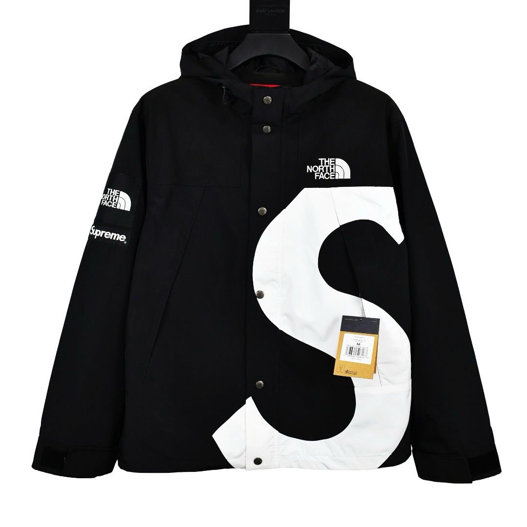 1:1 Top version new SUP X TNF logo mountain jacket