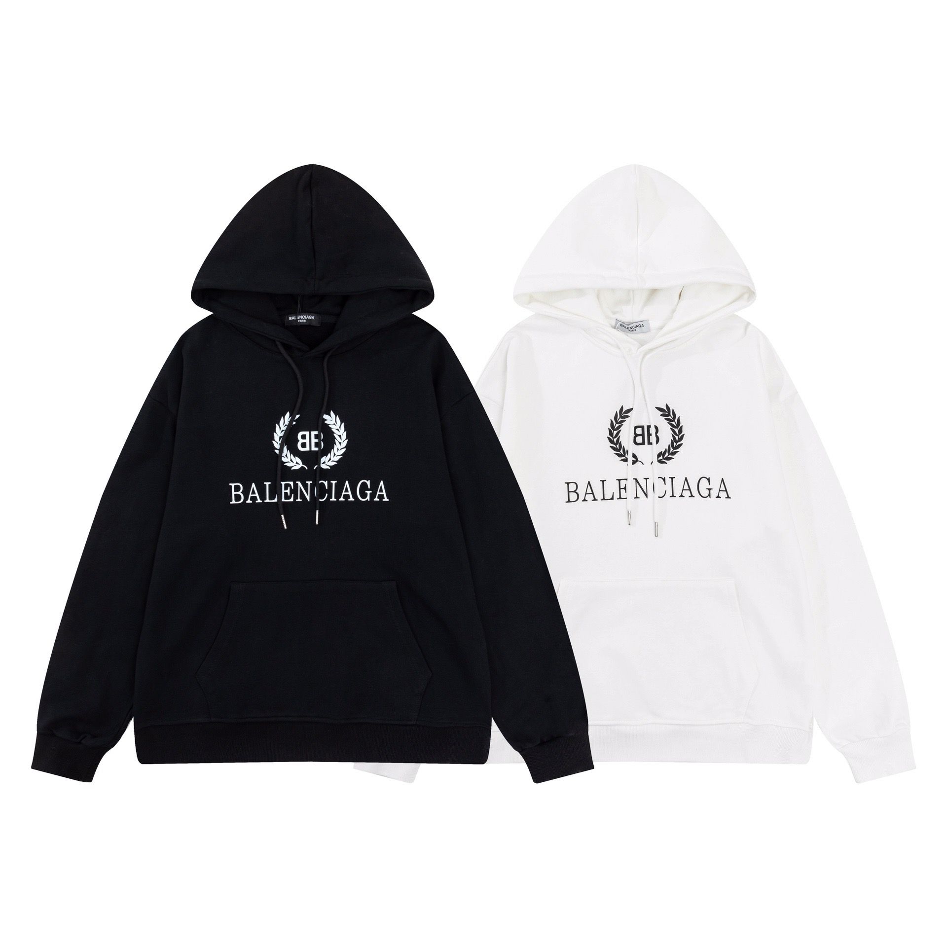 1:1 version new classic double B print hoodie