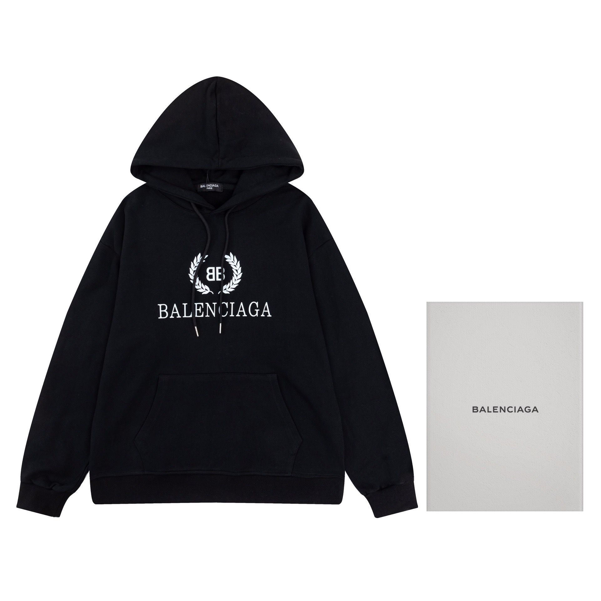 1:1 version new classic double B print hoodie