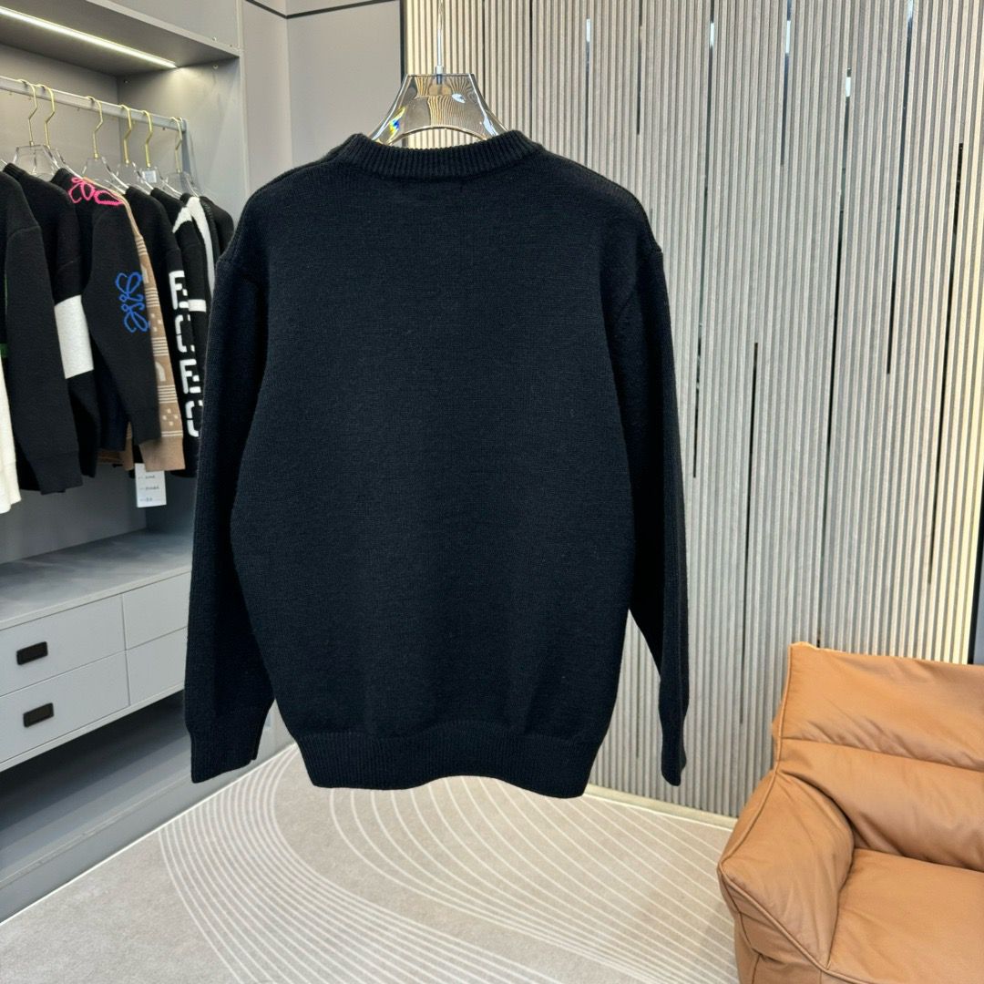 1:1 Top version new sun rhinestone sweater