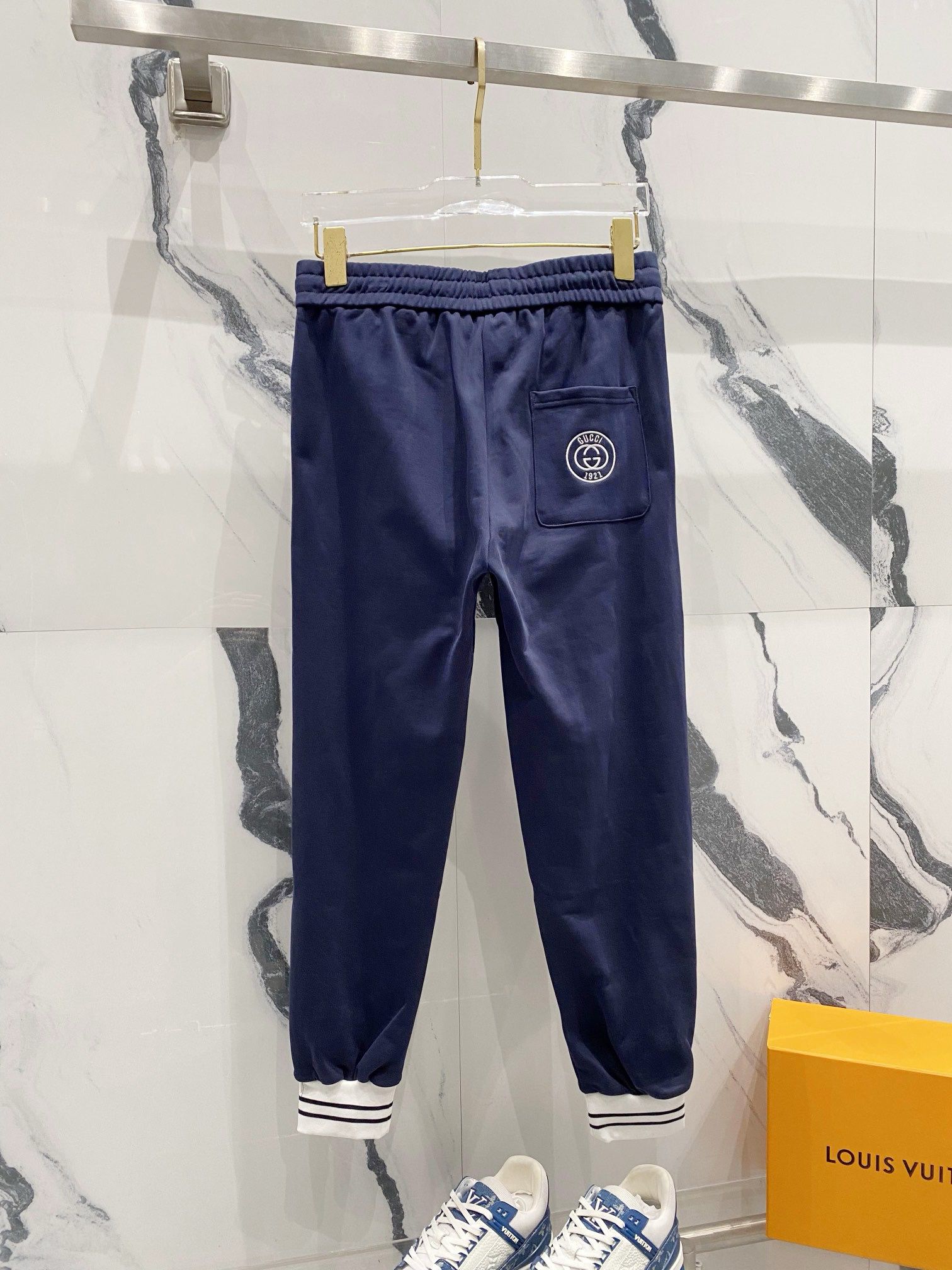 1:1 Top version embroidery logo sweat pant
